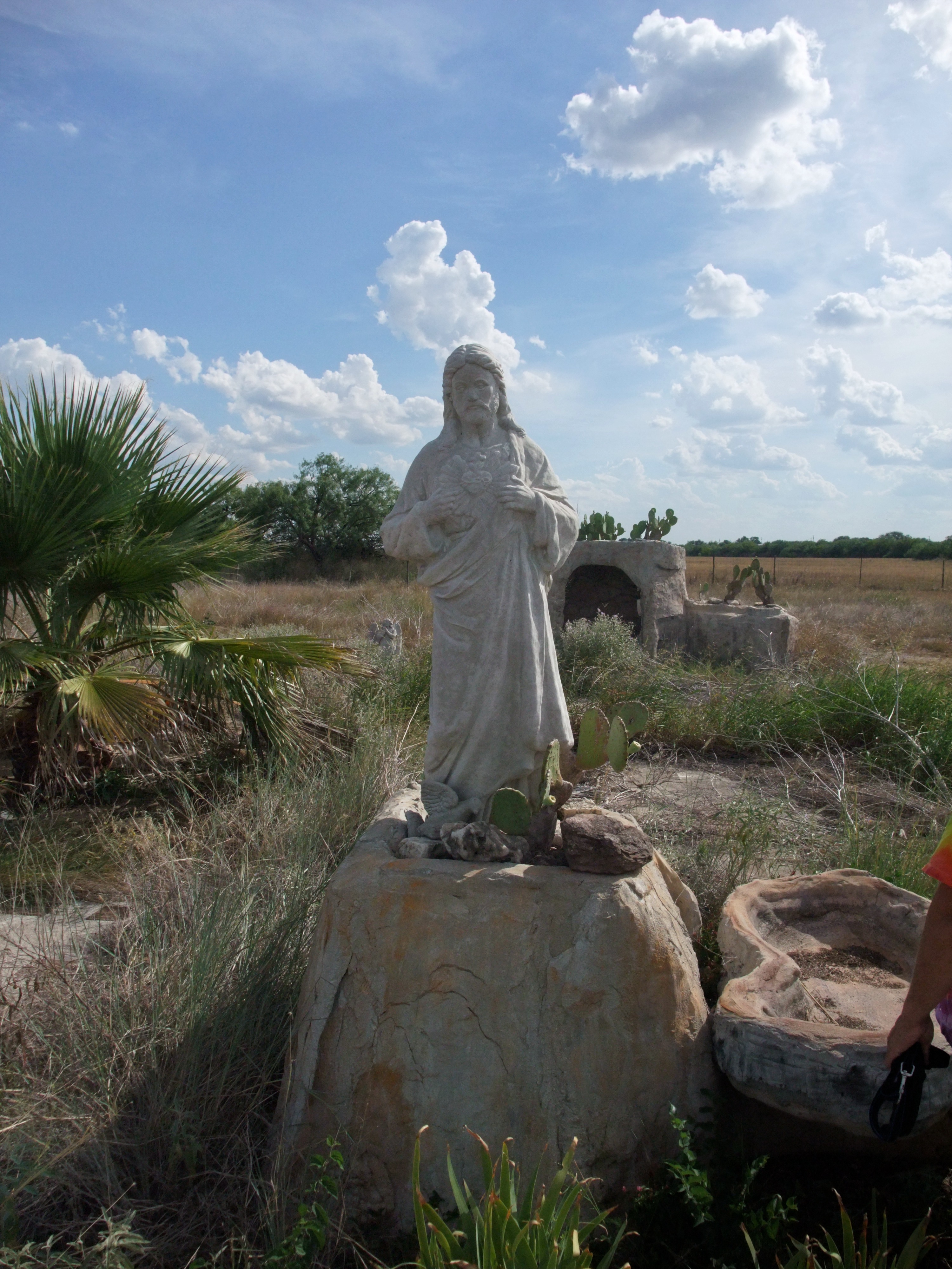 Uvalde Bible Land (I did the cement work, not the figures